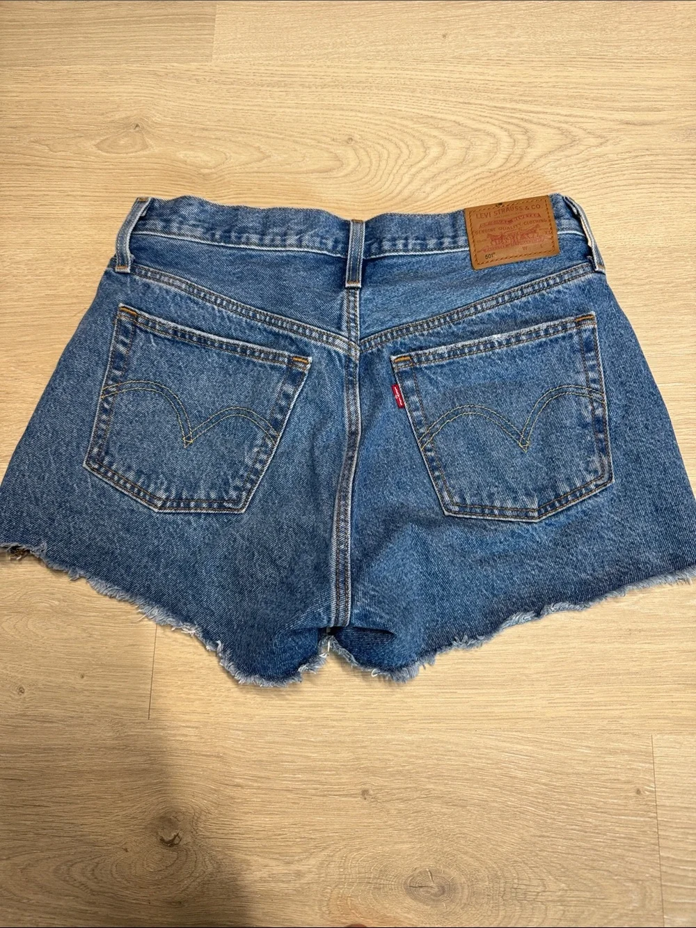 Levi’s 501 High Waisted Cutoff Shorts - Picture 2 of 5